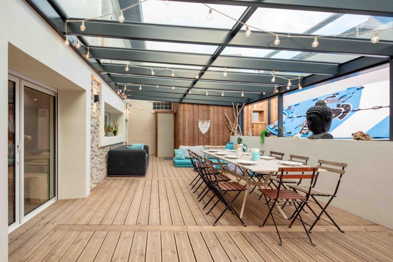 Ted Surf House Bed & Breakfast Capbreton Bagian luar foto