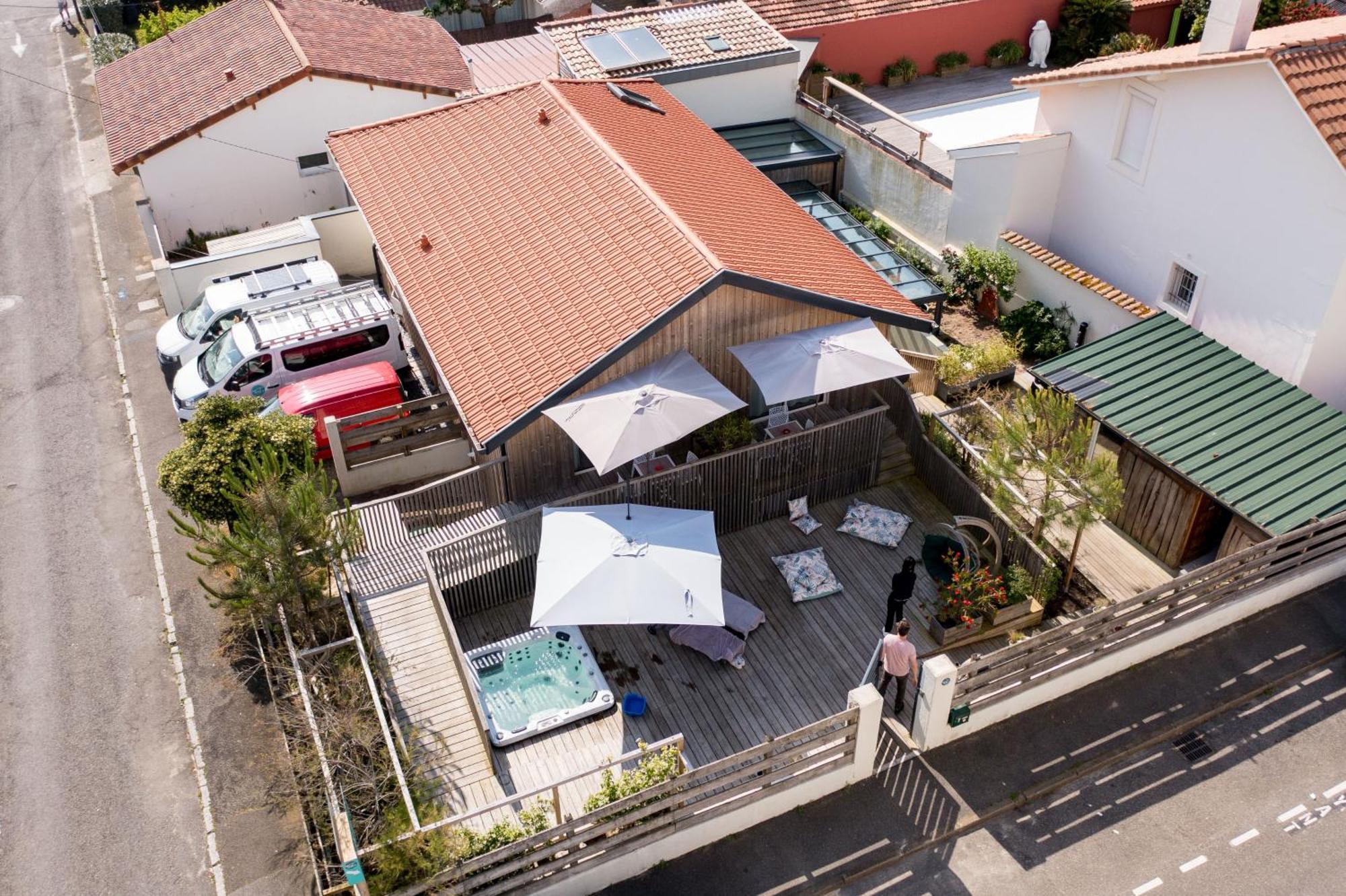 Ted Surf House Bed & Breakfast Capbreton Bagian luar foto