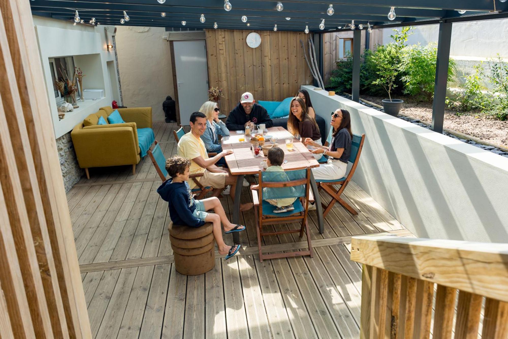 Ted Surf House Bed & Breakfast Capbreton Bagian luar foto
